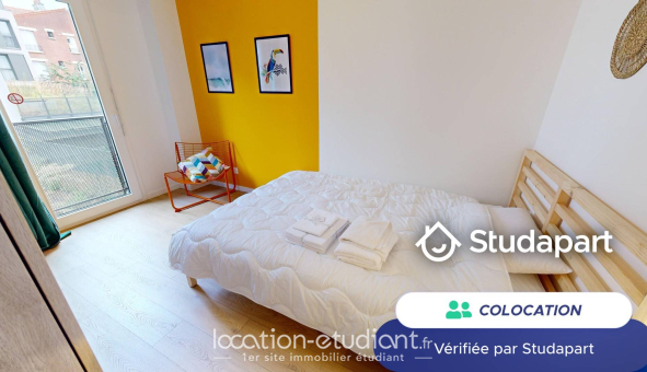 Colocation étudiante Studio &agrave; Montreuil (93100)