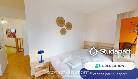 Colocation étudiante Studio &agrave; Montreuil (93100)