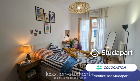 Colocation étudiante Studio &agrave; Montreuil (93100)