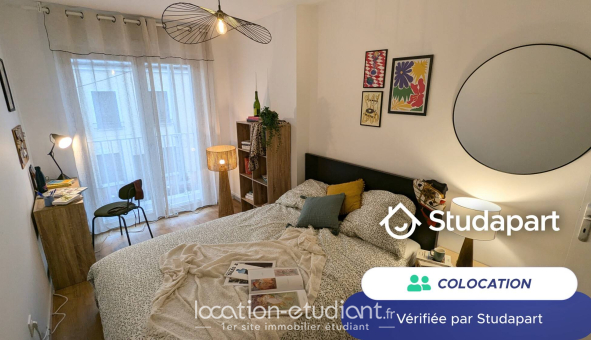 Colocation étudiante Studio &agrave; Montreuil (93100)