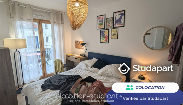 Colocation étudiante Studio &agrave; Montreuil (93100)