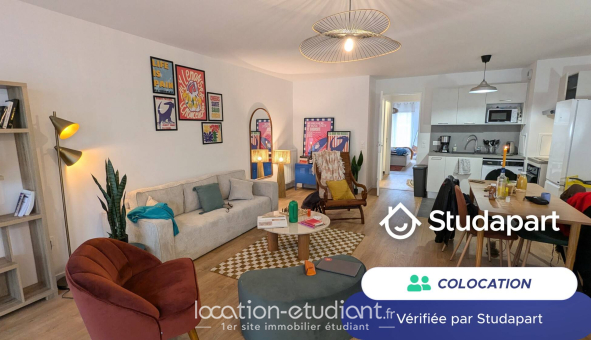 Colocation étudiante Studio &agrave; Montreuil (93100)