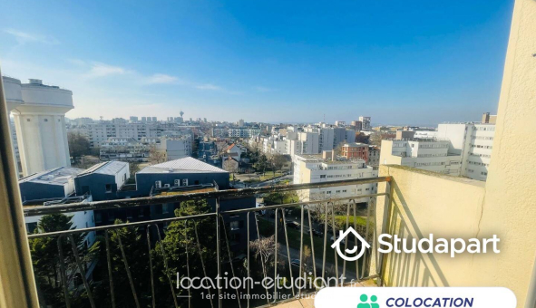 Colocation étudiante Studio &agrave; Montreuil (93100)