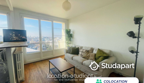 Colocation étudiante Studio &agrave; Montreuil (93100)
