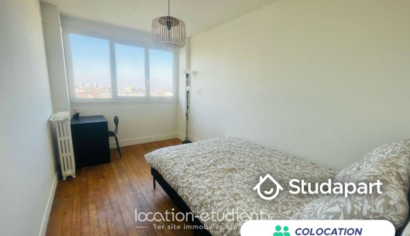 Colocation étudiante Studio &agrave; Montreuil (93100)