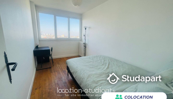 Colocation étudiante Studio &agrave; Montreuil (93100)