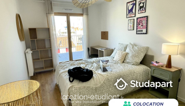 Colocation étudiante Studio &agrave; Montreuil (93100)