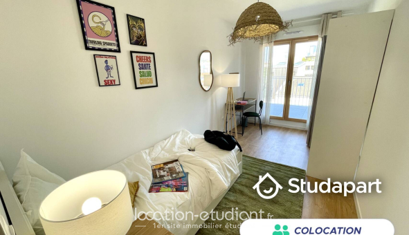 Colocation étudiante Studio &agrave; Montreuil (93100)