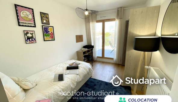 Colocation étudiante Studio &agrave; Montreuil (93100)