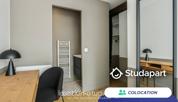 Colocation étudiante Studio &agrave; Montreuil (93100)