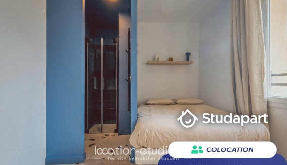 Colocation étudiante Studio &agrave; Montreuil (93100)