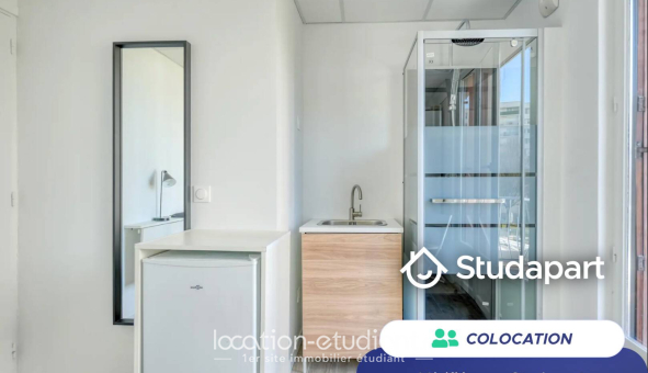 Colocation étudiante Studio &agrave; Montreuil (93100)
