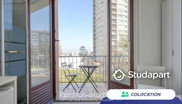 Colocation étudiante Studio &agrave; Montreuil (93100)