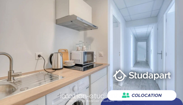 Colocation étudiante Studio &agrave; Montreuil (93100)