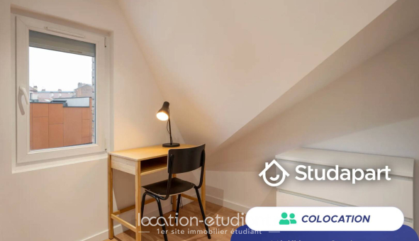 Colocation étudiante Studio &agrave; Montreuil (93100)