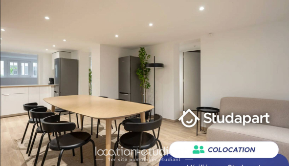 Colocation étudiante Studio &agrave; Montreuil (93100)