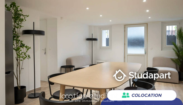 Colocation étudiante Studio &agrave; Montreuil (93100)