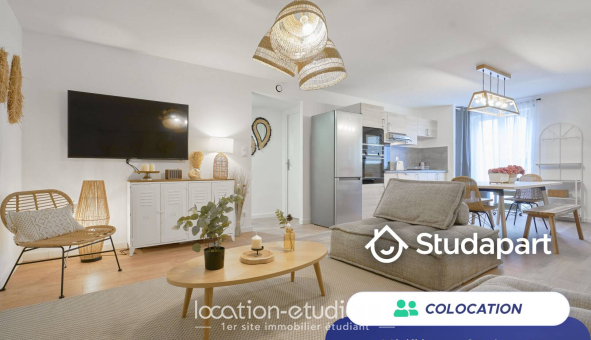 Colocation étudiante T4 &agrave; Nancy (54100)
