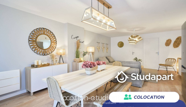 Colocation étudiante T4 &agrave; Nancy (54100)