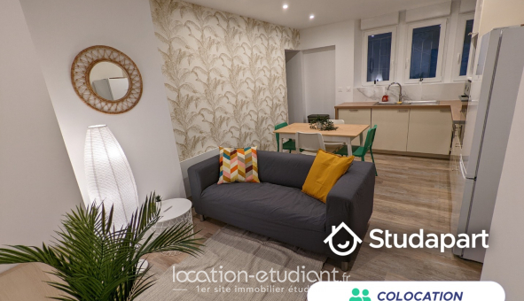 Colocation étudiante T3 &agrave; Nancy (54100)