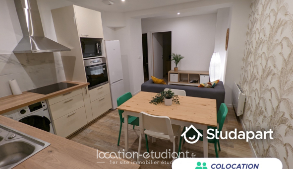 Colocation étudiante T3 &agrave; Nancy (54100)