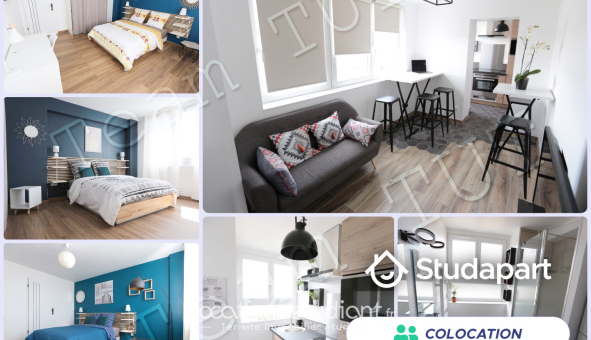 Colocation étudiante Duplex &agrave; Nancy (54100)