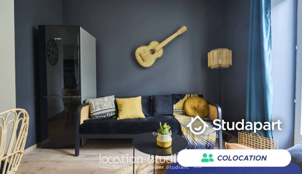 Colocation étudiante T3 &agrave; Nancy (54100)