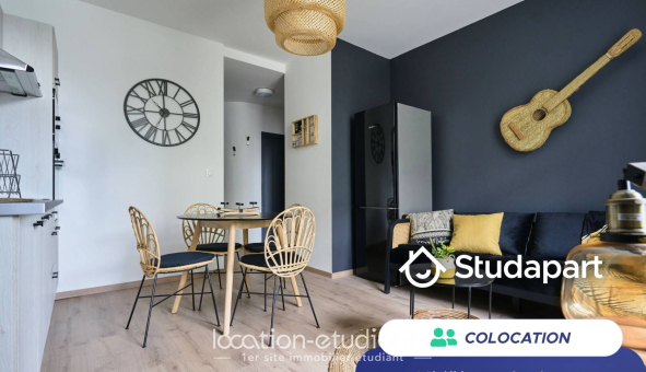 Colocation étudiante T3 &agrave; Nancy (54100)