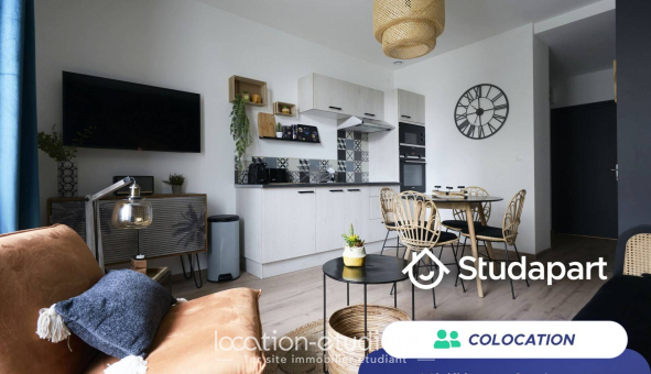 Colocation étudiante T3 &agrave; Nancy (54100)