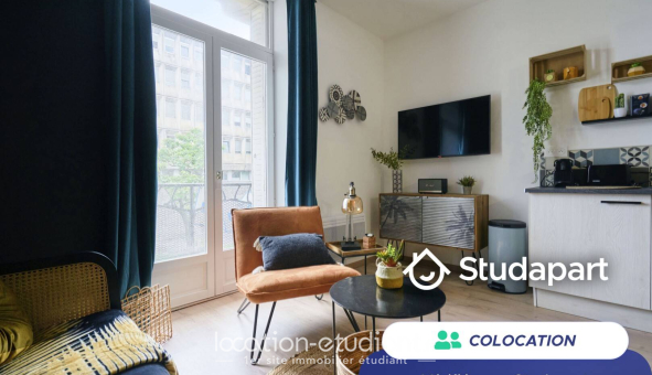 Colocation étudiante T3 &agrave; Nancy (54100)