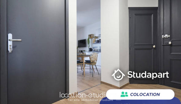Colocation étudiante T3 &agrave; Nancy (54100)