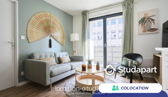 Colocation étudiante T3 &agrave; Nancy (54100)