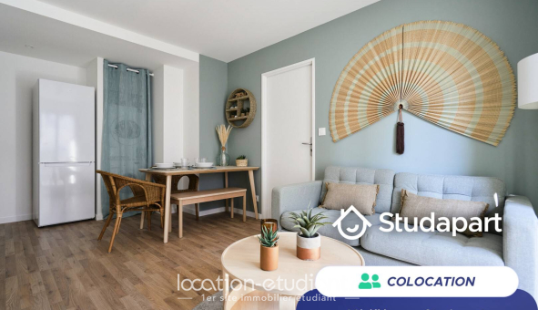 Colocation étudiante T3 &agrave; Nancy (54100)