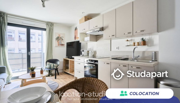 Colocation étudiante T3 &agrave; Nancy (54100)
