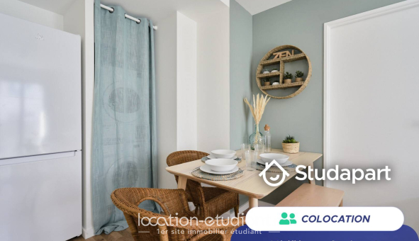 Colocation étudiante T3 &agrave; Nancy (54100)