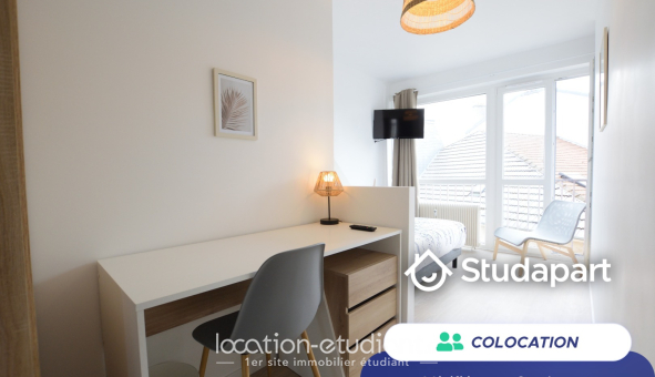 Colocation étudiante Studio &agrave; Nancy (54100)
