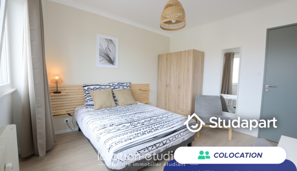 Colocation étudiante Studio &agrave; Nancy (54100)