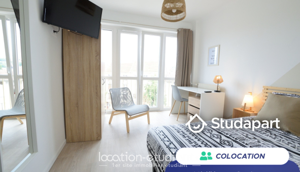 Colocation étudiante Studio &agrave; Nancy (54100)