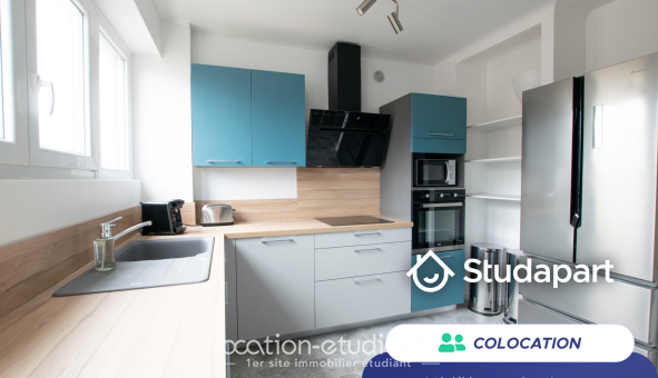 Colocation étudiante Studio &agrave; Nancy (54100)