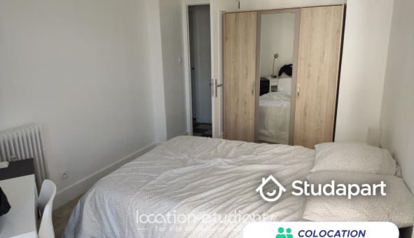 Colocation étudiante Studio &agrave; Nancy (54100)