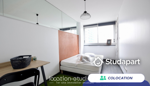 Colocation étudiante Studio &agrave; Nancy (54100)