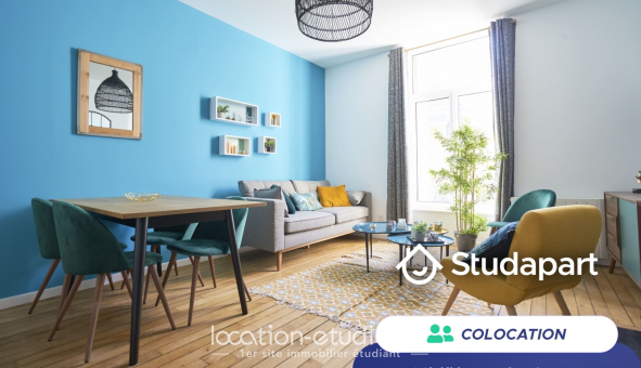 Colocation étudiante T4 &agrave; Nancy (54100)