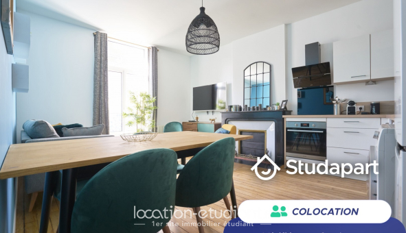 Colocation étudiante T4 &agrave; Nancy (54100)