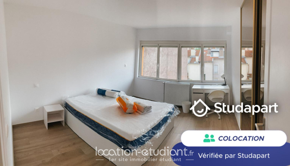 Colocation étudiante Studio &agrave; Nancy (54100)