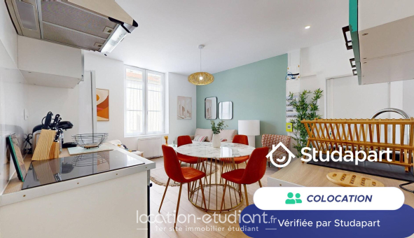 Colocation étudiante Studio &agrave; Nancy (54100)