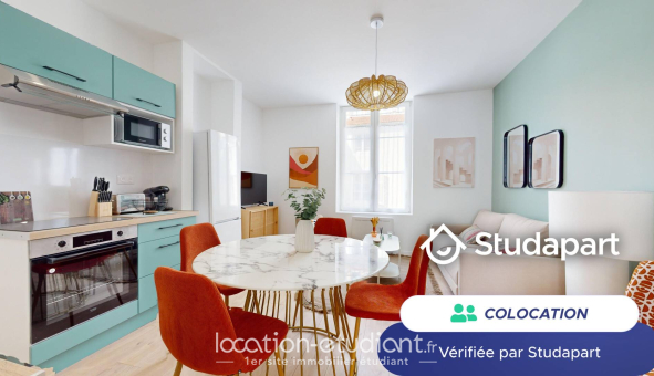 Colocation étudiante Studio &agrave; Nancy (54100)
