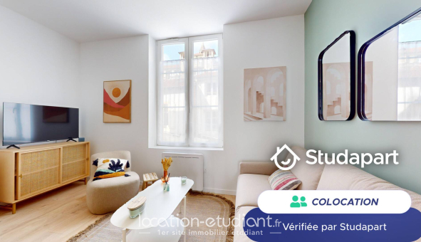 Colocation étudiante Studio &agrave; Nancy (54100)