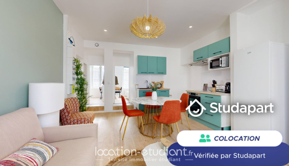 Colocation étudiante Studio &agrave; Nancy (54100)