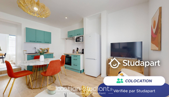 Colocation étudiante Studio &agrave; Nancy (54100)