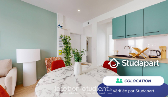Colocation étudiante Studio &agrave; Nancy (54100)